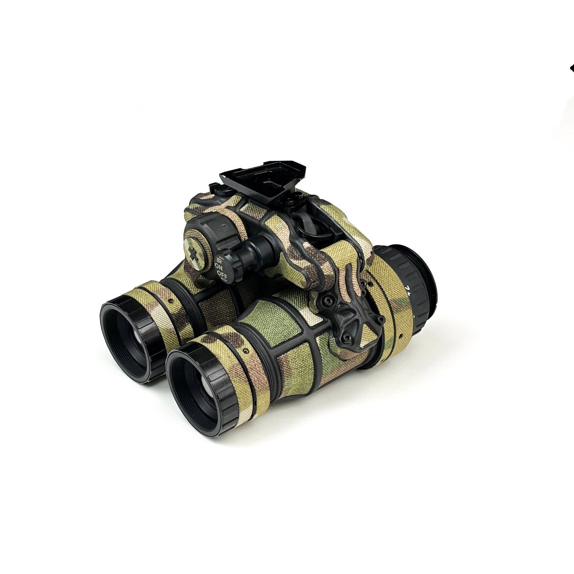 ACT DTNVS night vision device with Multicam K.wrap mil‑spec Cordura camo and 3M adhesive for IR resistance & concealment