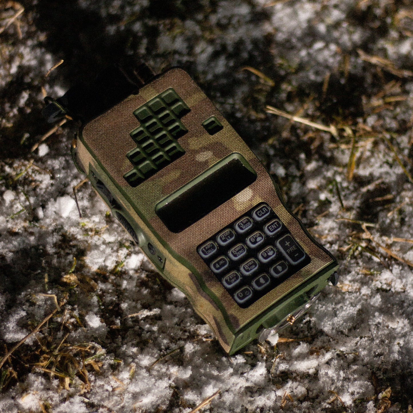 AN/PRC-152 with Multicam K.wrap mil‑spec Cordura camo and 3M adhesive for IR resistance & concealment