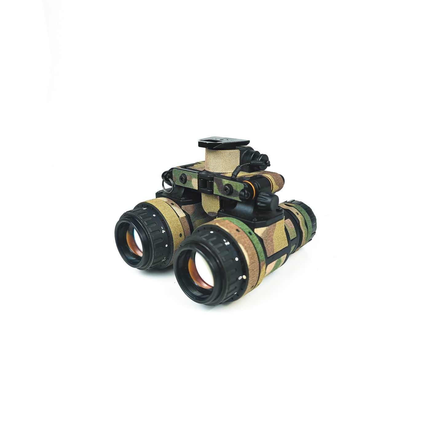 BNVD 1431 Mk2 night vision device with Multicam K.wrap mil‑spec Cordura camo and 3M adhesive for IR resistance & concealment