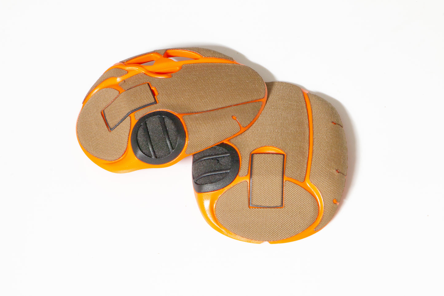 3M PELTOR SportTac headset with coyote K.wrap mil‑spec Cordura camo and 3M adhesive for IR resistance & concealment