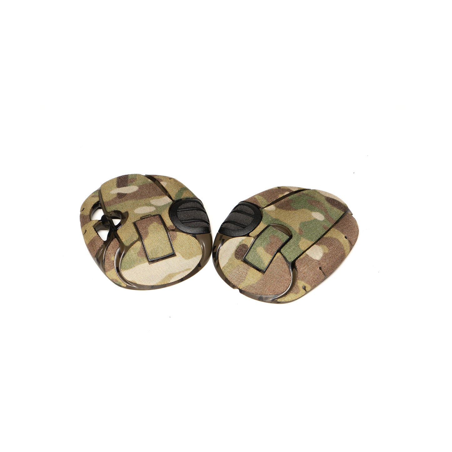 3M PELTOR SportTac headset with Multicam K.wrap mil‑spec Cordura camo and 3M adhesive for IR resistance & concealment