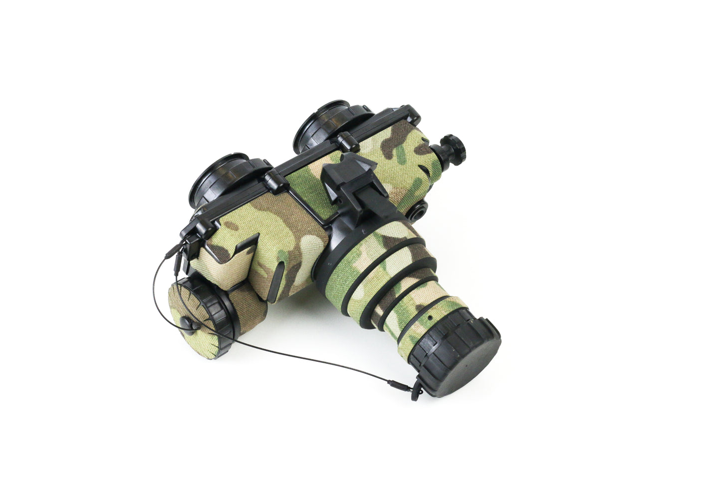 PVS-7 night vision device with Multicam K.wrap mil‑spec Cordura camo and 3M adhesive for IR resistance & concealment
