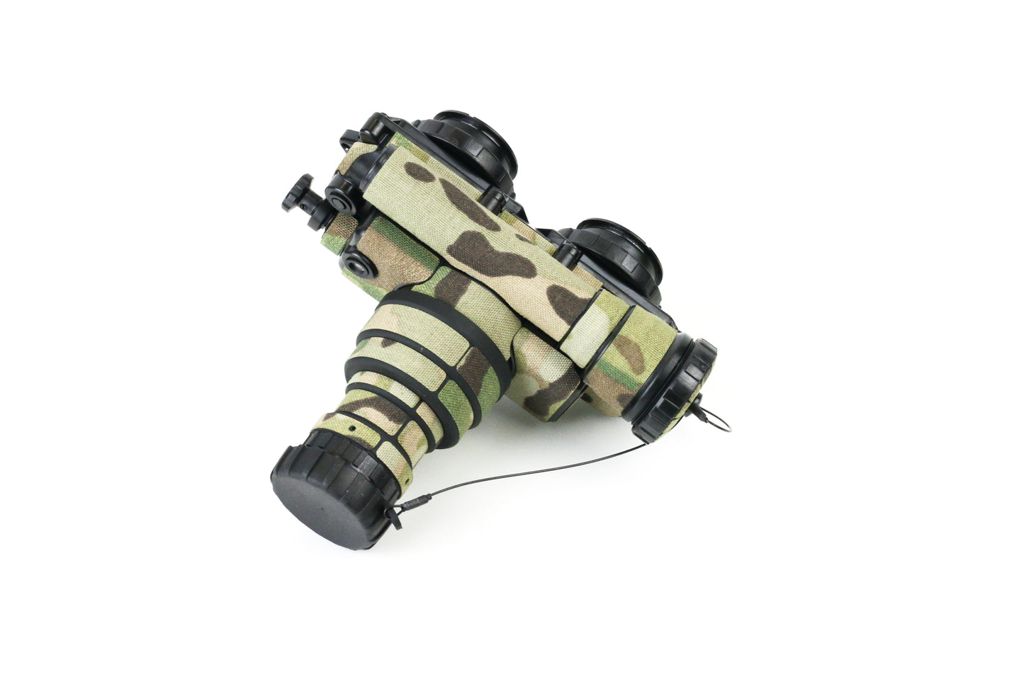 PVS-7 night vision device with Multicam K.wrap mil‑spec Cordura camo and 3M adhesive for IR resistance & concealment