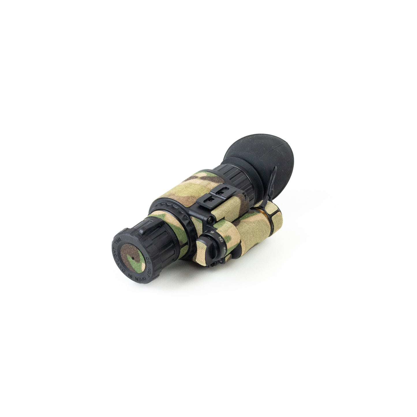 WOLF14 night vision device with Multicam K.wrap mil‑spec Cordura camo and 3M adhesive for IR resistance & concealment