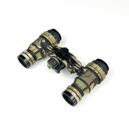 ACT DTNVS night vision device with Multicam K.wrap mil‑spec Cordura camo and 3M adhesive for IR resistance & concealment