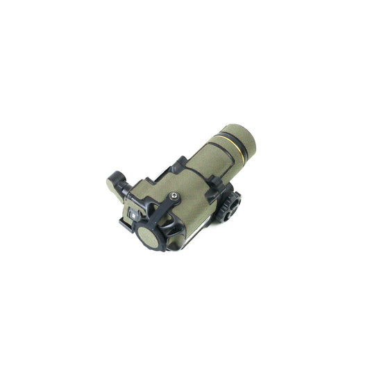 Jerry C5 Clip-On-Thermal Imager with Ranger Green K.wrap mil‑spec Cordura camo and 3M adhesive for IR resistance & concealment