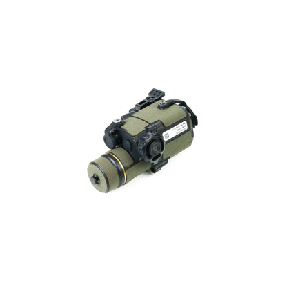 Jerry C5 Clip-On-Thermal Imager with Ranger Green K.wrap mil‑spec Cordura camo and 3M adhesive for IR resistance & concealment