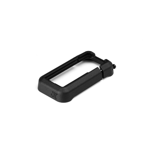 A black magwell for AR-15 rifle