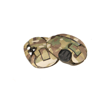 3M PELTOR SportTac headset with Multicam K.wrap mil‑spec Cordura camo and 3M adhesive for IR resistance & concealment