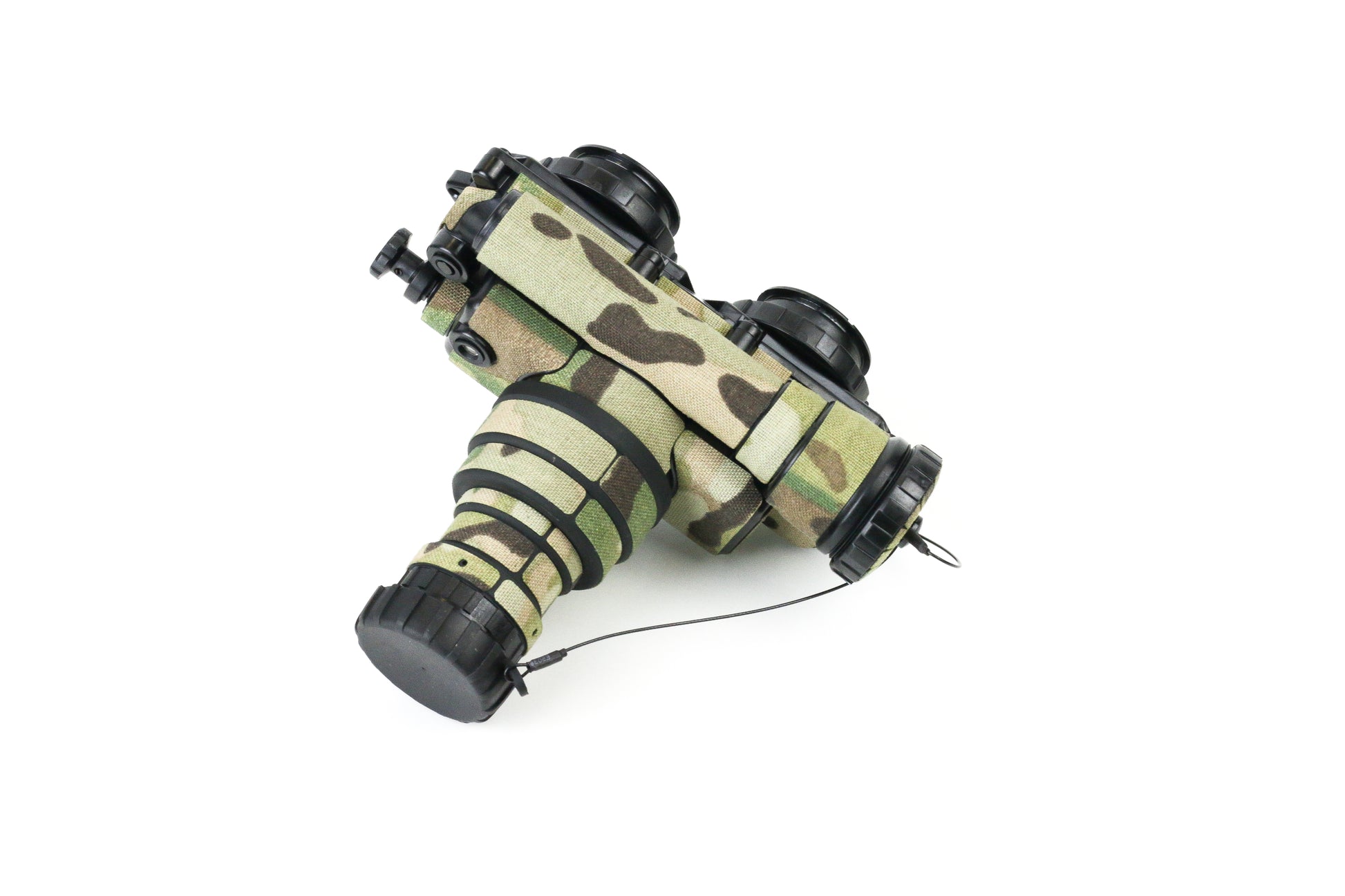 PVS-7 night vision device with Multicam K.wrap mil‑spec Cordura camo and 3M adhesive for IR resistance & concealment