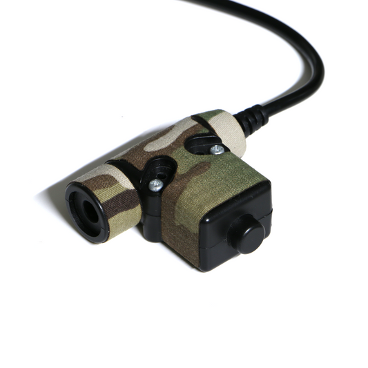 U94 PTT with Multicam K.wrap mil‑spec Cordura camo and 3M adhesive for IR resistance & concealment