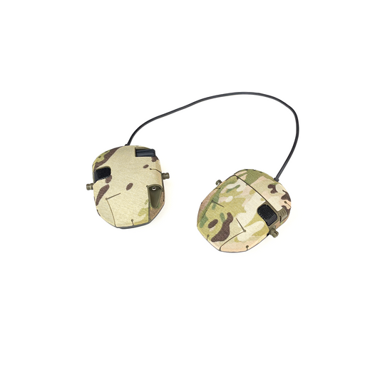 Walker´s Razor headset with Multicam K.wrap mil‑spec Cordura camo and 3M adhesive for IR resistance & concealment